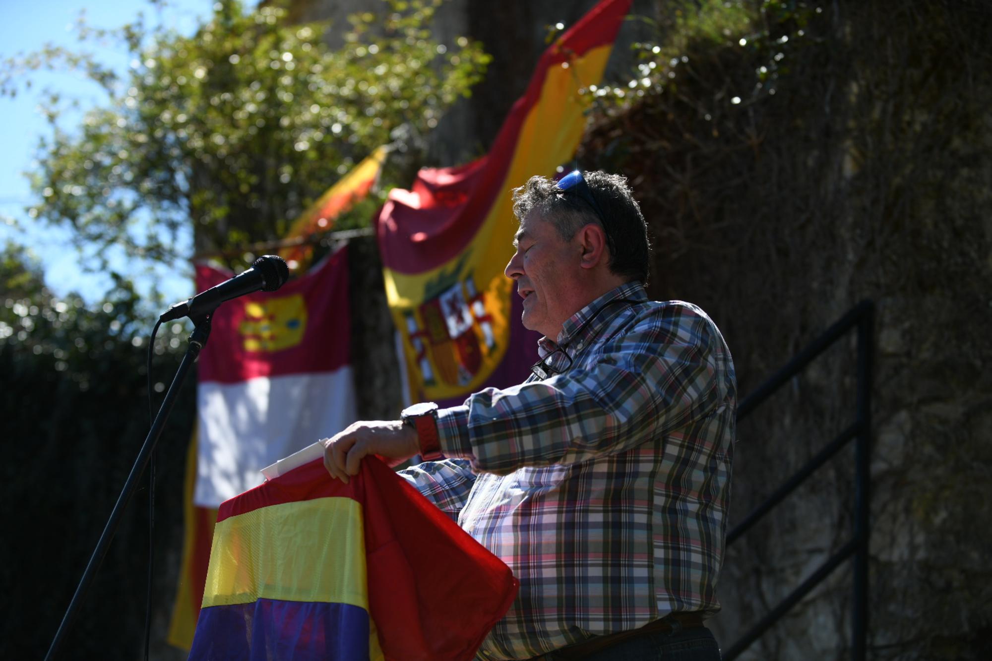 José María González, de la Asociación de Familias de Represaliados en Valdenoceda